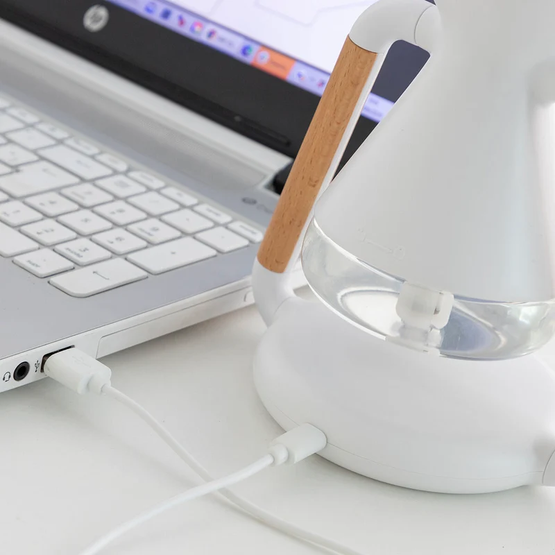 Chargeur sans fil 3-en-1, diffuseur d'arôme et humidificateur Misvolt InnovaGoods