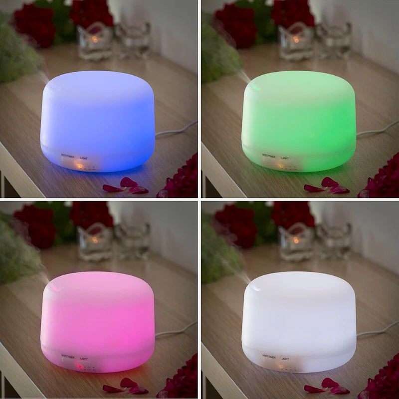 Humidificateur à diffuseur d'arôme avec LED multicolore Steloured InnovaGoods