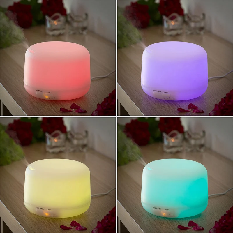 Humidificateur à diffuseur d'arôme avec LED multicolore Steloured InnovaGoods