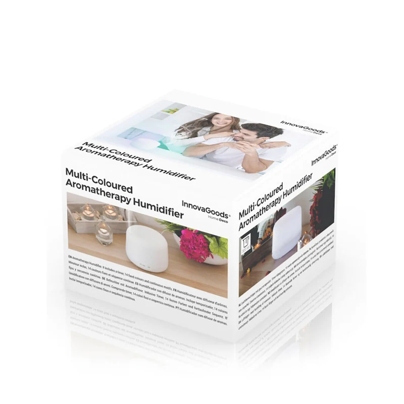 Humidificateur à diffuseur d'arôme avec LED multicolore Steloured InnovaGoods