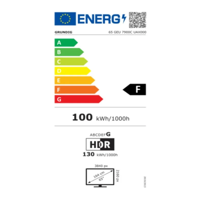Smart TV Grundig 65GEU7900C 65 "4K Ultra HD LED LAN Noir