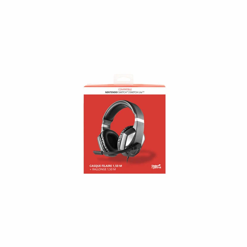 Casque avec Microphone UnderControl 2955 Gris