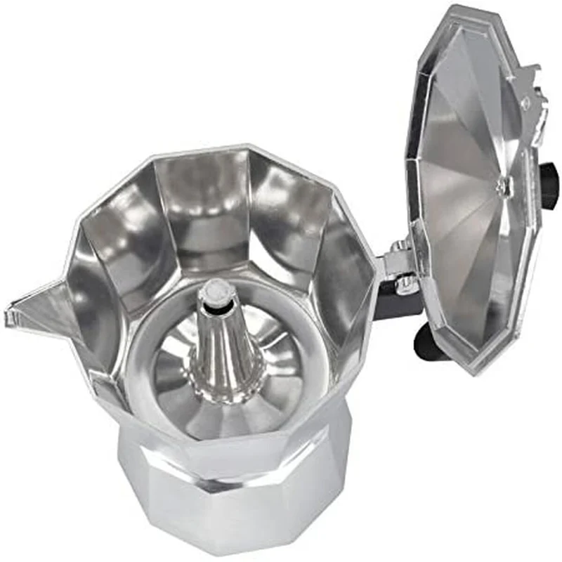 Cafetière Italienne JATA CCA12 Aluminium 12 Tasses Argent