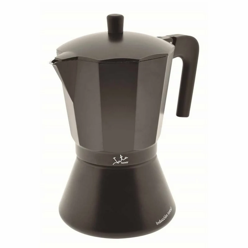 Cafetière italienne JATA CFI9 en aluminium noir 9 tasses