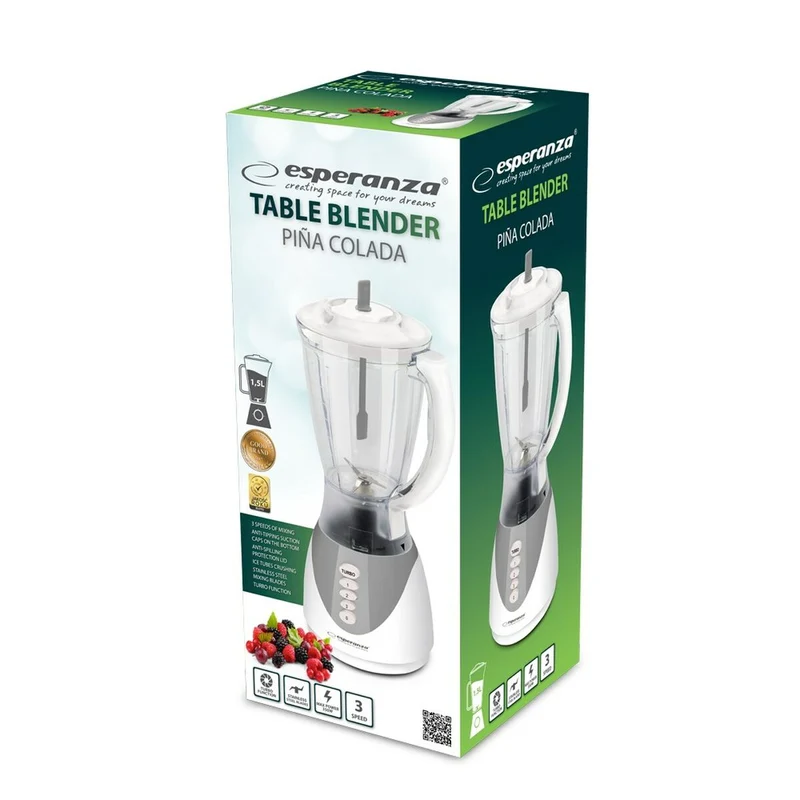 Bol mixeur Esperanza EKM023E gris 350 W 1,5 L