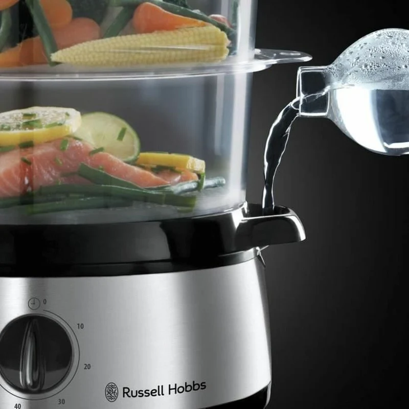 Cuiseur vapeur multifonction Russell Hobbs 19270-56 Noir Acier inoxydable