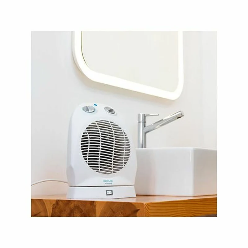 Chauffage soufflant portable Cecotec Ready Warm 9890 Rotate Force 2400 W blanc