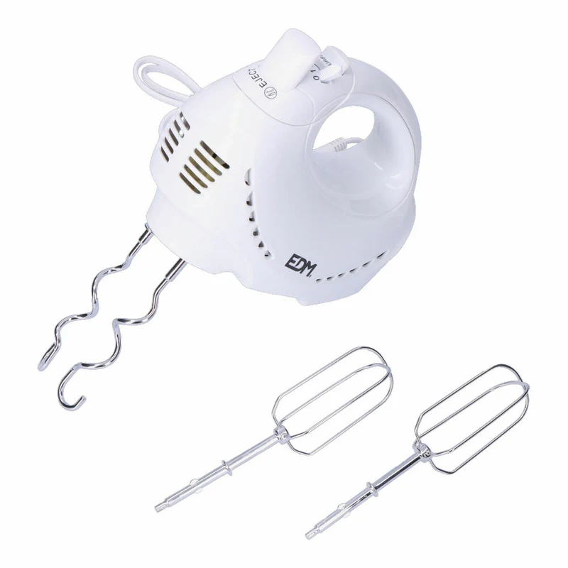 Mixeur/mixeur à pâtisserie EDM 07679 Blanc 200 W 1,8 L