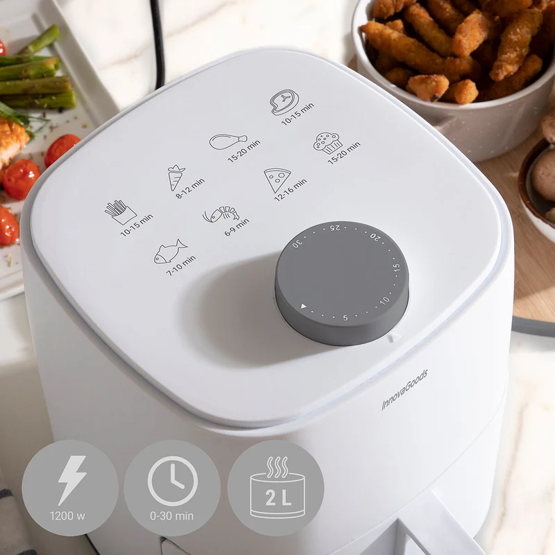 Friteuse à air InnovaGoods Fryinn Lite 2000 Blanc 1200 W 2 L