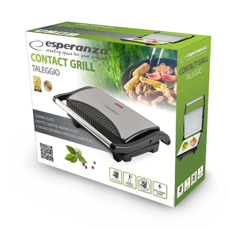Barbecue électrique Esperanza EKG006 1000 W 750 W