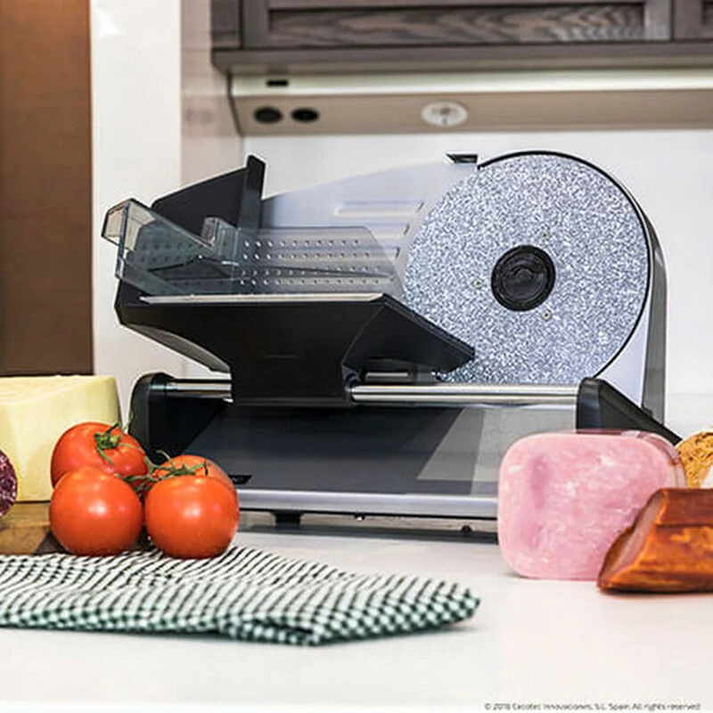 Trancheur à Viande Cecotec Rock'nCut Twin 180W Noir Inox