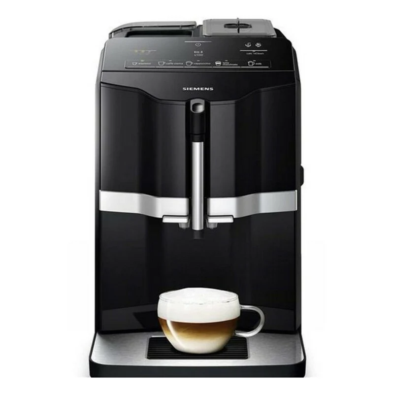 Cafetière superautomatique Siemens AG TI351209RW 1,4 L 15 bar 1300W Noir 500 ml 15 bar 1300 W 1,4 L