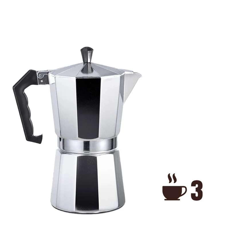 Cafetière Italienne EDM Aluminium 3 Tasses