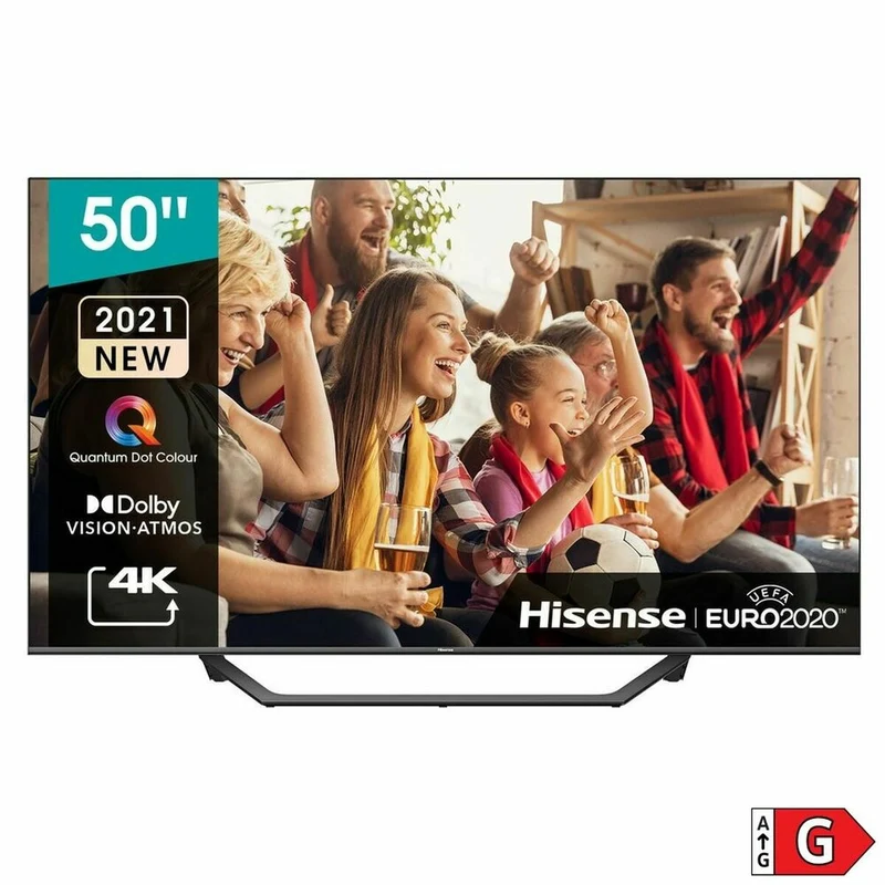 Téléviseur intelligent Hisense 50A7GQ 50" 4K Ultra HD QLED WIFI 50" 4K Ultra HD LED D-LED QLED
