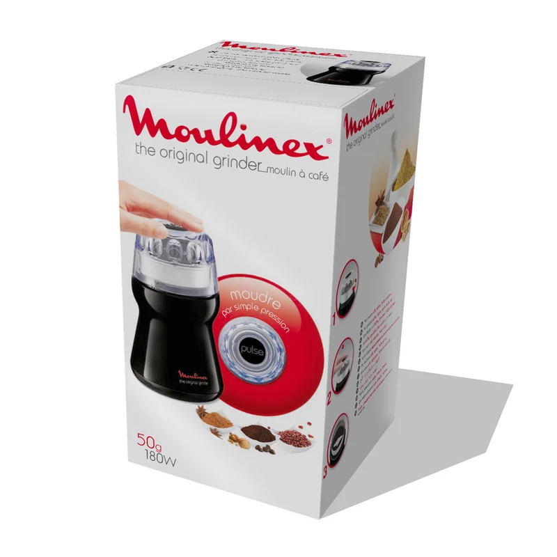 Grinder Moulinex Grinder AR110830 180W Noir 50 g 180 W