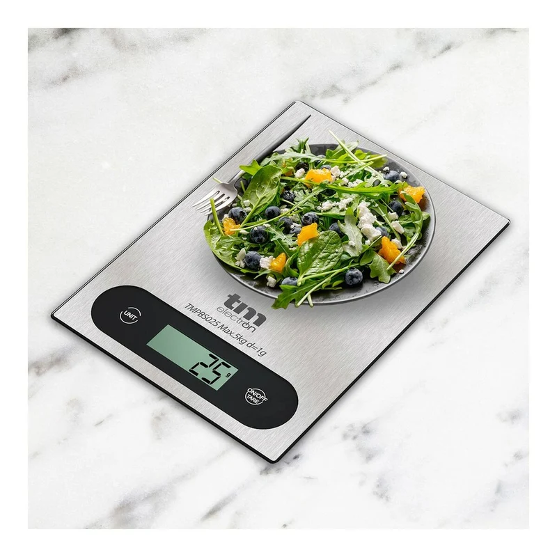 balance de cuisine TM Electron Grey 5 kg