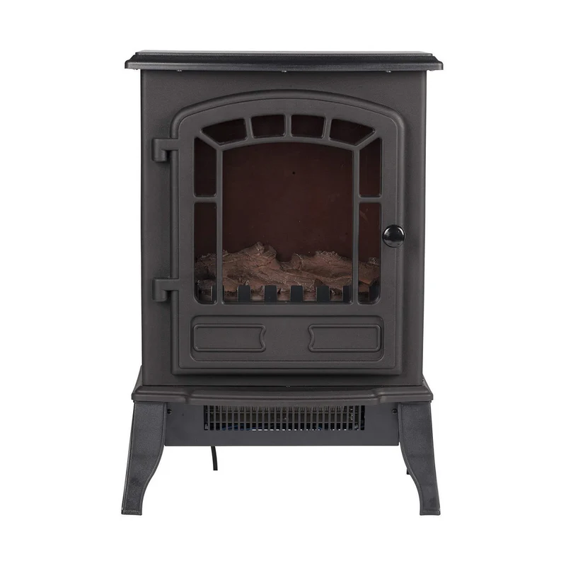 Cheminée électrique décorative Classic Fire Torino Noir 2000 W 56,5 x 24 x 38 cm