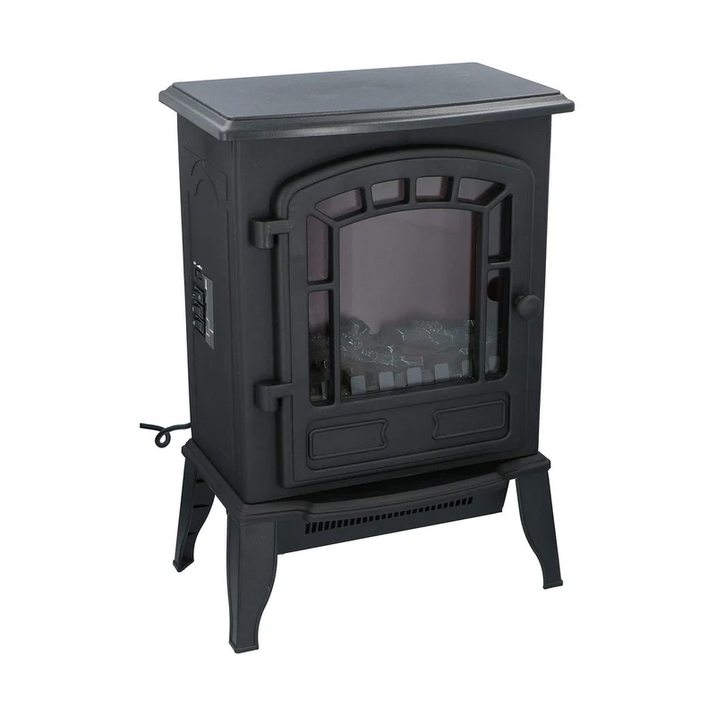 Cheminée électrique décorative Classic Fire Torino Noir 2000 W 56,5 x 24 x 38 cm