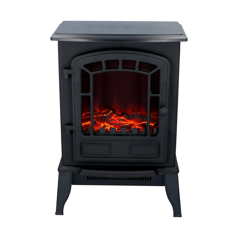 Cheminée électrique décorative Classic Fire Torino Noir 2000 W 56,5 x 24 x 38 cm