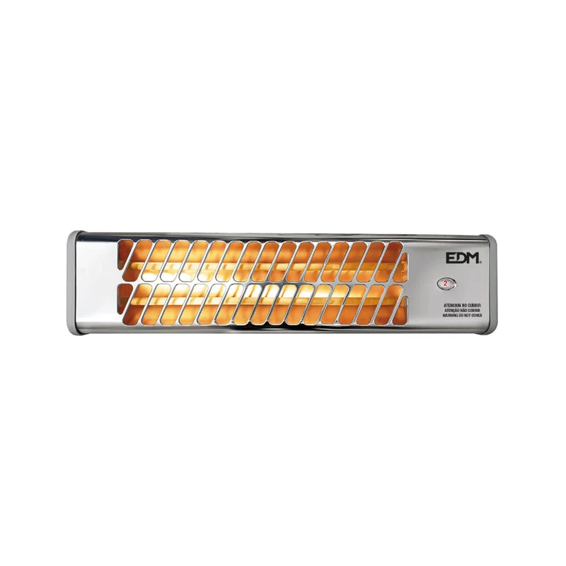 Chauffage à quartz EDM 07108 07108 Blanc 800 W Bains