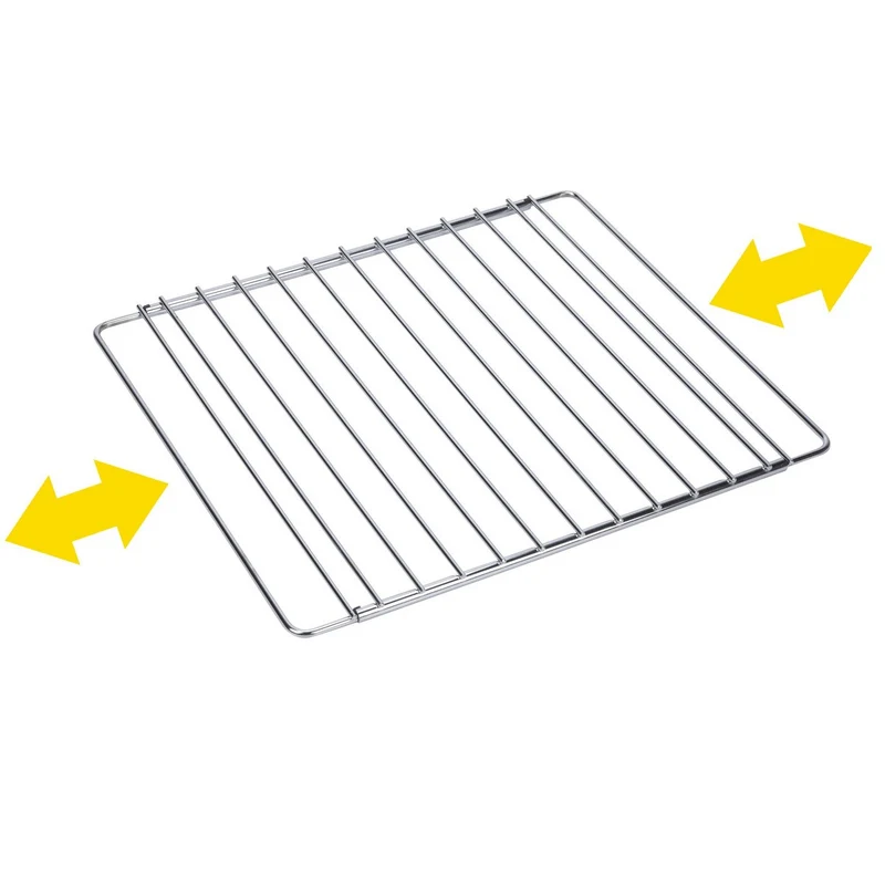 Grille Sauvic Four Extensible Chromé 38,5 x 31,5 cm 55 x 31,5 cm