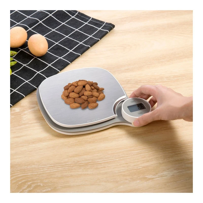 balance de cuisine TM Electron Grey 5 kg (171 x 184 x 31,5 mm)