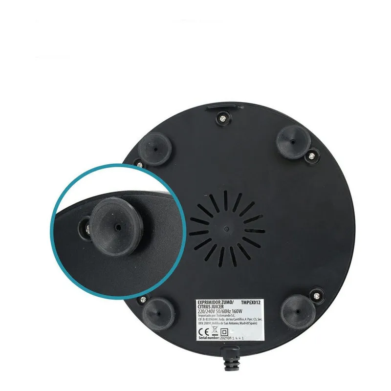 Extracteur de jus électrique TM Electron Inox 160 W