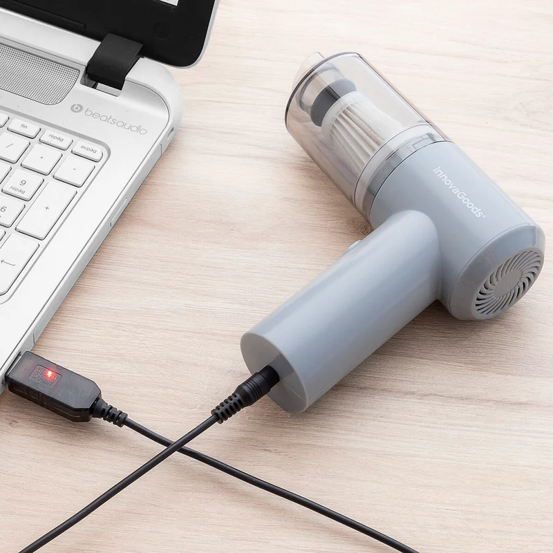 Mini aspirateur à main rechargeable sans fil Recuum InnovaGoods